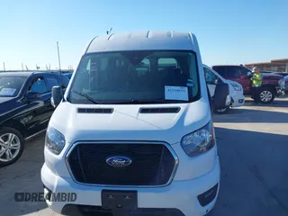 2024 Ford Transit Passenger XL with VIN 1FBAX2C82RKA51776, listed as a IAAI auction lot 42218695 with 23,221 mi miles and . Bid and sale history available at DreamBid. Image 12.