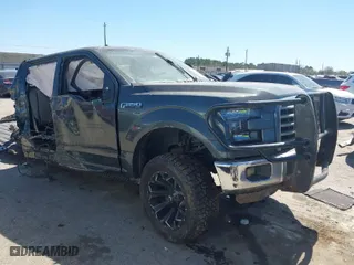 2015 Ford F-150 XLT with VIN 1FTEW1EF5FKE71064, listed as a IAAI auction lot 41763445 with 1 mi miles. Bid and sale history available at carsss.com. Image 1.