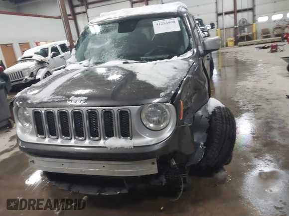 2017 Jeep Renegade Limited с VIN ZACCJBDB8HPF71761, выставлен на аукционе IAAI как лот 41294808 с пробегом 105 003 миль миль и . История ставок и продаж доступна на DreamBid. Изображение 13.