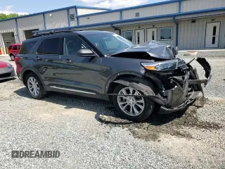 2020 Ford Explorer XLT with VIN 1FMSK8DH7LGA61080, listed as a Copart auction lot 52371865 with 74,027 mi miles and Salvage Title. Bid and sale history available at DreamBid. Image 11.
