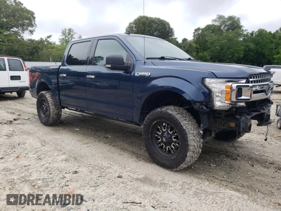 2020 Ford F-150 XL with VIN 1FTEW1E57LFA26918, listed as a Copart auction lot 57839875 with 91,703 mi miles and Salvage title. Bid and sale history available at DreamBid. Image 4.