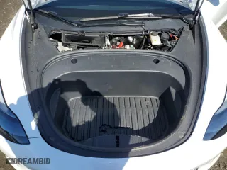 2023 Tesla Model 3 with VIN 5YJ3E1EA3PF610069, listed as a Copart auction lot 50327635 with 19,495 mi miles and Salvage Title. Bid and sale history available at carsss.com. Image 11.