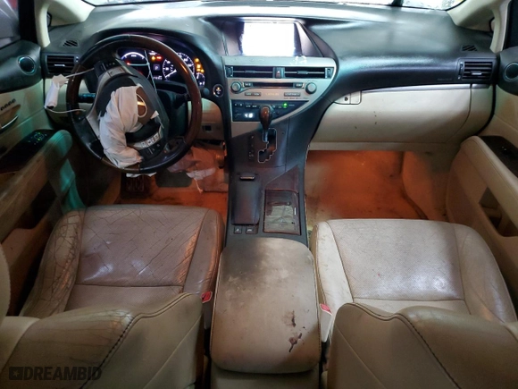 2013 Lexus RX 450h with VIN JTJZB1BA2D2007181, listed as a Copart auction lot 44821995 with 177,232 mi miles and Salvage Title. Bid and sale history available at carsss.com. Image 8.