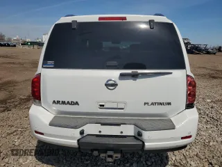 2011 Nissan Armada Platinum z VIN 5N1AA0NC7BN613402, wystawiony jako Copart lot #53395735 z przebiegiem 203 583 mil mil oraz Szkoda całkowita • Salvage title. Historia ofert i sprzedaży dostępna na DreamBid. Obrazek 6.