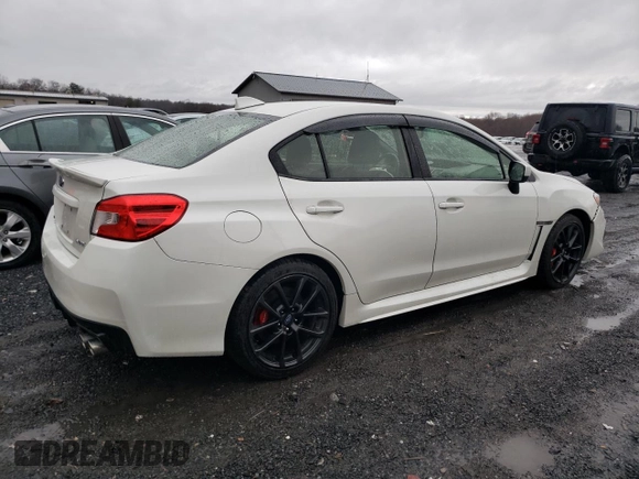 2020 Subaru WRX Premium with VIN JF1VA1B69L9830203, listed as a Copart auction lot 46345755 with 59,252 mi miles and Salvage title. Bid and sale history available at DreamBid. Image 3.
