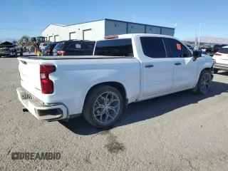 2024 Chevrolet Silverado 1500 Custom with VIN 3GCPABEK1RG316159, listed as a Copart auction lot 88814825 with 7,623 mi miles and Salvage Title. Bid and sale history available at DreamBid. Image 3.