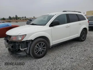 2017 Dodge Journey SE with VIN 3C4PDCAB6HT638806, listed as a Copart auction lot 53351715 with 201,930 mi miles and Salvage Title. Bid and sale history available at DreamBid. Image 1.