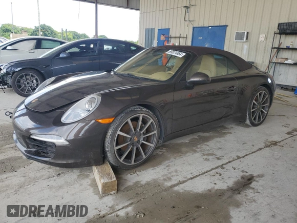 2014 Porsche 911 Carrera with VIN WP0CA2A97ES140867, listed as a Copart auction lot 69824864 with 44,956 mi miles and Salvage Title. Bid and sale history available at carsss.com. Image 1.