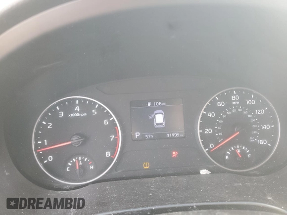 2021 Kia Seltos S with VIN KNDEU2AA0M7189890, listed as a Copart auction lot 84733084 with 41,495 mi miles and Salvage Title. Bid and sale history available at DreamBid. Image 9.