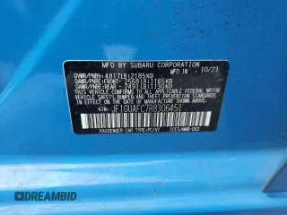 2024 Subaru Impreza Sport with VIN JF1GUAFC7R8306451, listed as a Copart auction lot 45526765 with 15,867 mi miles and Salvage Title. Bid and sale history available at carsss.com. Image 14.