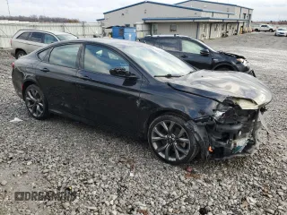 2016 Chrysler 200 S with VIN 1C3CCCBG6GN107913, listed as a Copart auction lot 86556734 with 171,161 mi miles and Salvage Title. Bid and sale history available at carsss.com. Image 4.
