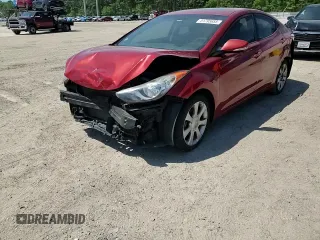 2013 Hyundai Elantra Limited with VIN KMHDH4AE2DU770397, listed as a Copart auction lot 51795655 with 146,281 mi miles and Salvage Title. Bid and sale history available at carsss.com. Image 11.