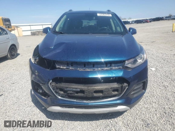 2019 Chevrolet Trax LT with VIN 3GNCJLSB9KL367437, listed as a Copart auction lot 53362295 with 110,112 mi miles and Salvage Title. Bid and sale history available at carsss.com. Image 5.