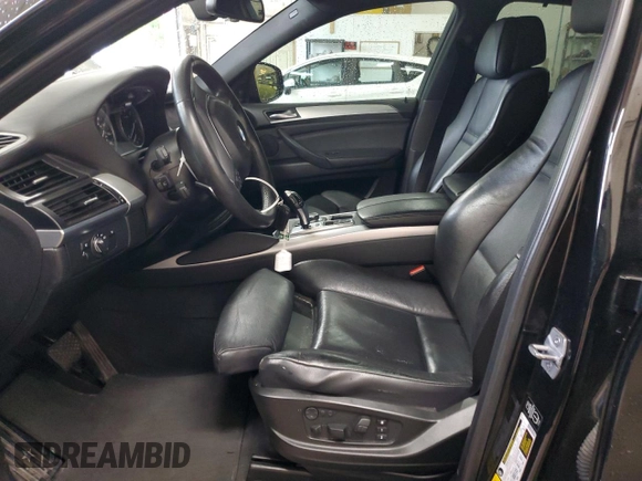 2014 BMW X6 xDrive35i with VIN 5UXFG2C56E0H10070, listed as a Copart auction lot 55911774 with 122,278 mi miles and Salvage Title. Bid and sale history available at carsss.com. Image 7.