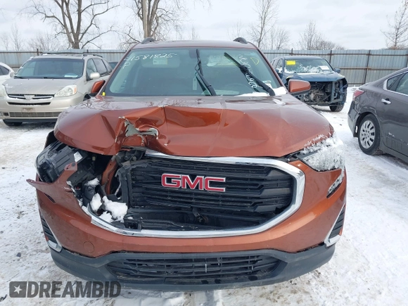 2019 GMC Terrain SLE with VIN 3GKALTEV0KL260362, listed as a IAAI auction lot 41581825 with 87,038 mi miles. Bid and sale history available at carsss.com. Image 11.