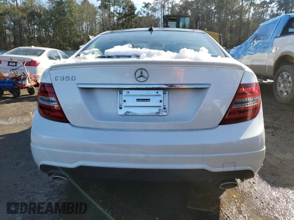 2013 Mercedes-Benz C C 350 with VIN WDDGJ5HB8DF991195, listed as a Copart auction lot 88405055 with 97,152 mi miles and Salvage Title. Bid and sale history available at carsss.com. Image 6.