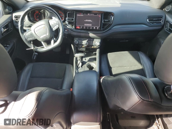 2021 Dodge Durango R/T with VIN 1C4SDHCT5MC761838, listed as a Copart auction lot 88305825 with 58,840 mi miles and Salvage Title. Bid and sale history available at DreamBid. Image 8.