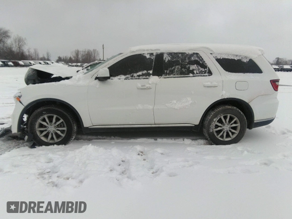 2017 Dodge Durango SXT with VIN 1C4RDJAG8HC789490, listed as a IAAI auction lot 41114291 with Not provided miles and . Bid and sale history available at DreamBid. Image 14.