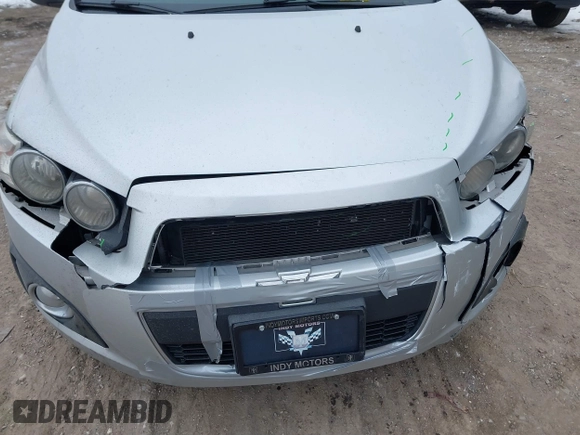 2014 Chevrolet Sonic LTZ with VIN 1G1JE5SB6E4218485, listed as a IAAI auction lot 41407500 with 93,588 mi miles. Bid and sale history available at carsss.com. Image 13.