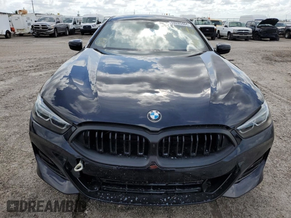 2023 BMW 8 Series 840i with VIN WBAGV2C00PCM91926, listed as a Copart auction lot 59285464 with 1,377 mi miles and Non Repairable. Bid and sale history available at carsss.com. Image 5.