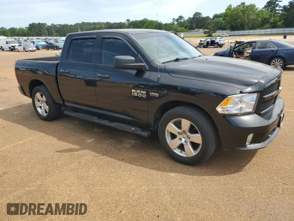 2015 Ram 1500 Express with VIN 1C6RR6KT3FS703202, listed as a Copart auction lot 53130255 with 111,466 mi miles and Salvage title. Bid and sale history available at DreamBid. Image 4.
