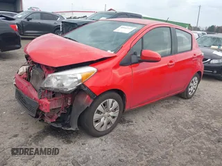 2013 Toyota Yaris L with VIN JTDKTUD32DD554425, listed as a IAAI auction lot 40961115 with 1 mi miles. Bid and sale history available at carsss.com. Image 17.