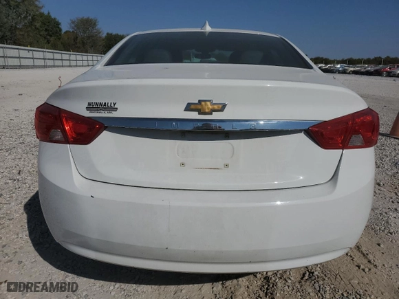 2018 Chevrolet Impala LS with VIN 2G11X5SA8J9141935, listed as a Copart auction lot 75739244 with 84,150 mi miles and Salvage Title. Bid and sale history available at carsss.com. Image 6.