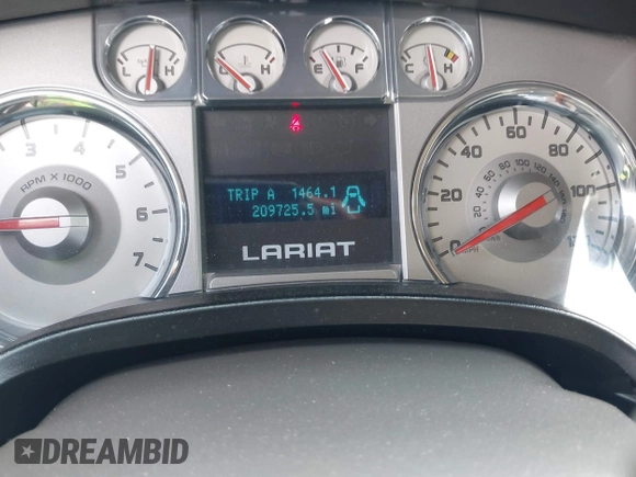 2010 Ford F-150 XL with VIN 1FTFW1EV4AKA38338, listed as a IAAI auction lot 42644684 with 209,725 mi miles and . Bid and sale history available at DreamBid. Image 7.