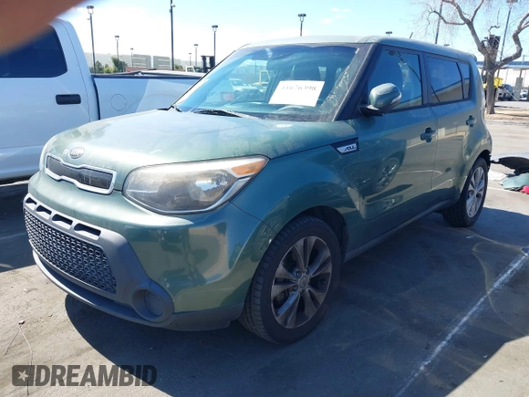 2014 Kia Soul + with VIN KNDJP3A54E7048045, listed as a IAAI auction lot 41676398 with 109,196 mi miles and . Bid and sale history available at DreamBid. Image 2.