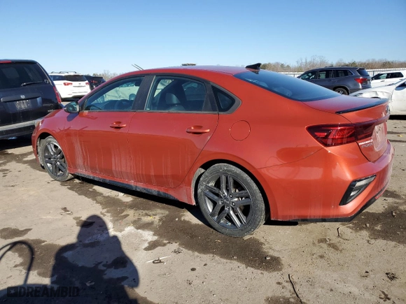 2020 Kia Forte GT-Line with VIN 3KPF34AD0LE187150, listed as a Copart auction lot 46288755 with 84,194 mi miles and Salvage Title. Bid and sale history available at carsss.com. Image 2.
