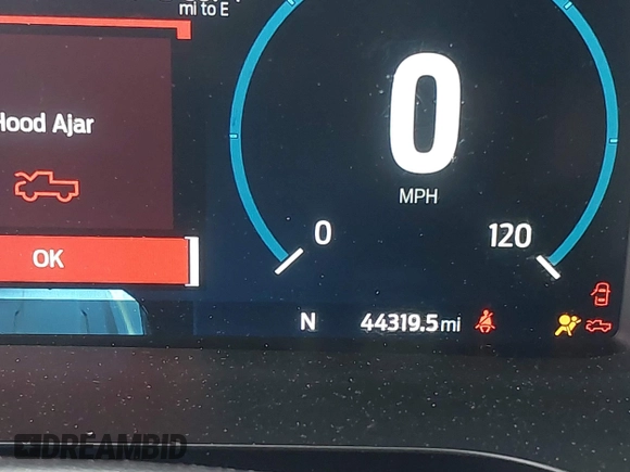 2023 Ford F-150 XL with VIN 1FTFW1E81PFB44726, listed as a IAAI auction lot 42251877 with 44,319 mi miles and . Bid and sale history available at DreamBid. Image 15.