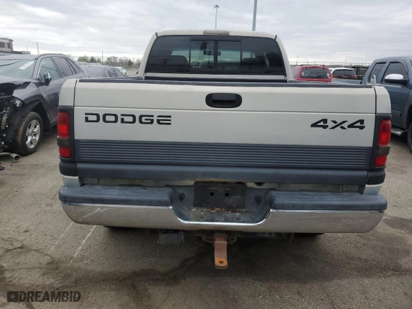1999 Dodge Ram 1500 with VIN 3B7HF13Z9XG247816, listed as a Copart auction lot 53066405 with 164,766 mi miles and Salvage Title. Bid and sale history available at carsss.com. Image 6.