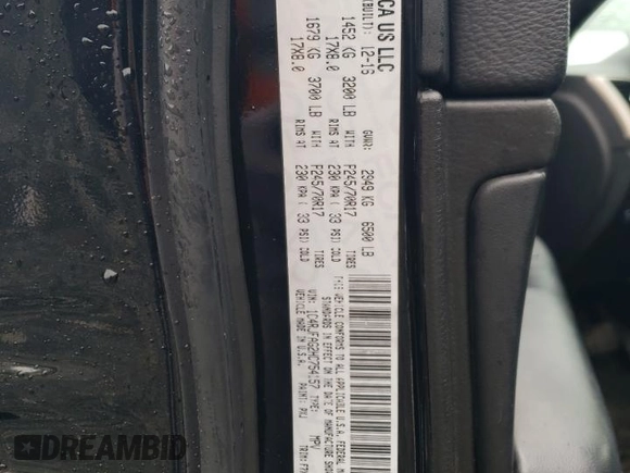 2017 Jeep Grand Cherokee Laredo with VIN 1C4RJFAG2HC754157, listed as a Copart auction lot 55650095 with 60,767 mi miles and Salvage title. Bid and sale history available at DreamBid. Image 13.