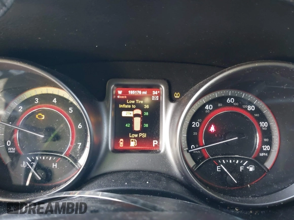 2016 Dodge Journey Crossroad z VIN 3C4PDCGG5GT140131, wystawiony jako IAAI lot #41361900 z przebiegiem 185 176 mil mil oraz . Historia ofert i sprzedaży dostępna na DreamBid. Obrazek 7.