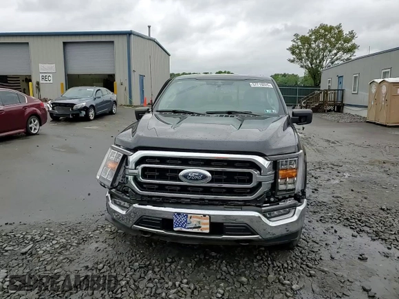 2023 Ford F-150 XL with VIN 1FTEX1EPXPKE88370, listed as a Copart auction lot 57719225 with 31,440 mi miles and Salvage title. Bid and sale history available at DreamBid. Image 13.