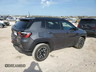 2024 Jeep Compass Trailhawk with VIN 3C4NJDDN7RT156682, listed as a Copart auction lot 50811795 with 8,088 mi miles and Salvage title. Bid and sale history available at DreamBid. Image 3.