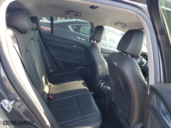 2018 Alfa Romeo Stelvio with VIN ZASFAKAN0J7B81324, listed as a Copart auction lot 50179235 with 40,092 mi miles and Salvage Title. Bid and sale history available at carsss.com. Image 10.