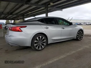 2016 Nissan Maxima SL with VIN 1N4AA6AP4GC416745, listed as a Copart auction lot 52789885 with 107,102 mi miles and Salvage Title. Bid and sale history available at DreamBid. Image 3.