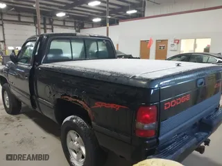 1996 Dodge Ram 1500 with VIN 1B7HF16Z9TJ181109, listed as a IAAI auction lot 41808040 with 163,681 mi miles. Bid and sale history available at carsss.com. Image 3.