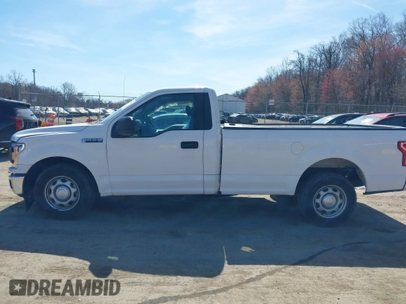 2018 Ford F-150 XL with VIN 1FTMF1CB7JKC77821, listed as a IAAI auction lot 41837002 with 128,867 mi miles. Bid and sale history available at carsss.com. Image 14.