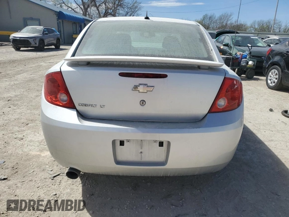 2010 Chevrolet Cobalt 2LT with VIN 1G1AF5F53A7197900, listed as a Copart auction lot 50054885 with 147,849 mi miles and Salvage Title. Bid and sale history available at DreamBid. Image 6.