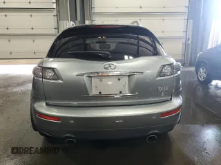2006 Infiniti FX35 with VIN JNRAS08W36X211040, listed as a Copart auction lot 75322544 with 190,252 mi miles and Salvage Title. Bid and sale history available at carsss.com. Image 6.