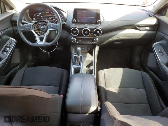 2021 Nissan Sentra SR with VIN 3N1AB8DV0MY231496, listed as a Copart auction lot 52335105 with 36,182 mi miles and Salvage Title. Bid and sale history available at carsss.com. Image 8.