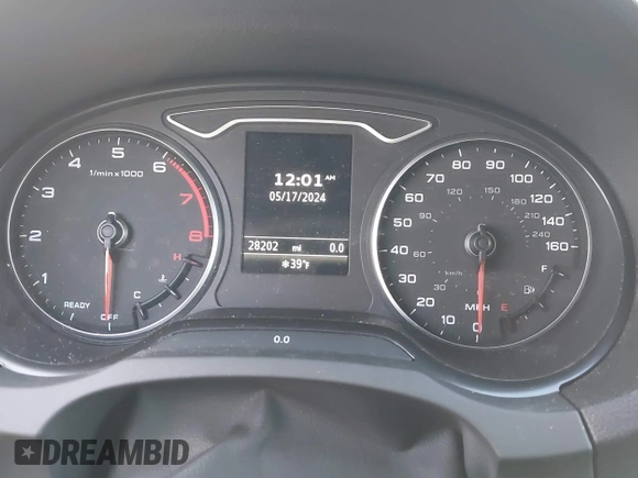 2020 Audi A3 Premium z VIN WAUAUGFF8LA104292, wystawiony jako IAAI lot #37879554 z przebiegiem 28 202 mil mil oraz . Historia ofert i sprzedaży dostępna na DreamBid. Obrazek 7.