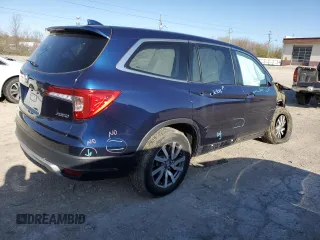 2020 Honda Pilot EX-L z VIN 5FNYF6H51LB032126, wystawiony jako Copart lot #52308595 z przebiegiem 68 339 mil mil oraz Szkoda całkowita • Salvage title. Historia ofert i sprzedaży dostępna na DreamBid. Obrazek 3.