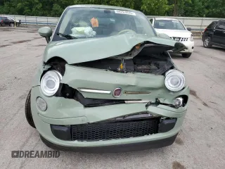 2015 FIAT 500 Pop with VIN 3C3CFFAR2FT501922, listed as a Copart auction lot 60263845 with 83,194 mi miles and Salvage title. Bid and sale history available at DreamBid. Image 5.