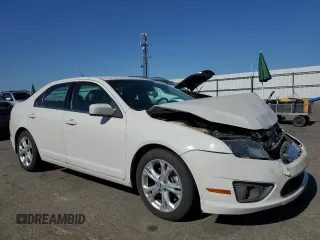 2012 Ford Fusion SE with VIN 3FAHP0HA5CR365828, listed as a Copart auction lot 61581295 with 142,207 mi miles and Salvage title. Bid and sale history available at DreamBid. Image 4.