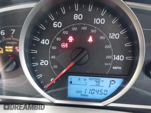 2015 Toyota RAV4 LE with VIN JTMBFREV5FD166614, listed as a IAAI auction lot 42426187 with 110,450 mi miles and . Bid and sale history available at DreamBid. Image 15.