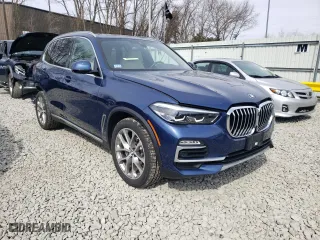 2021 BMW X5 xDrive40i with VIN 5UXCR6C01M9F35701, listed as a Copart auction lot 48347725 with 42,280 mi miles and Salvage Title. Bid and sale history available at carsss.com. Image 4.