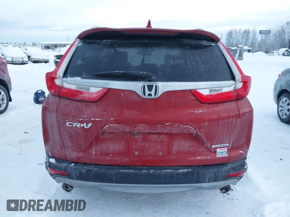 2018 Honda CR-V Touring with VIN 5J6RW1H95JL006062, listed as a IAAI auction lot 41072002 with 50,930 mi miles and . Bid and sale history available at DreamBid. Image 16.